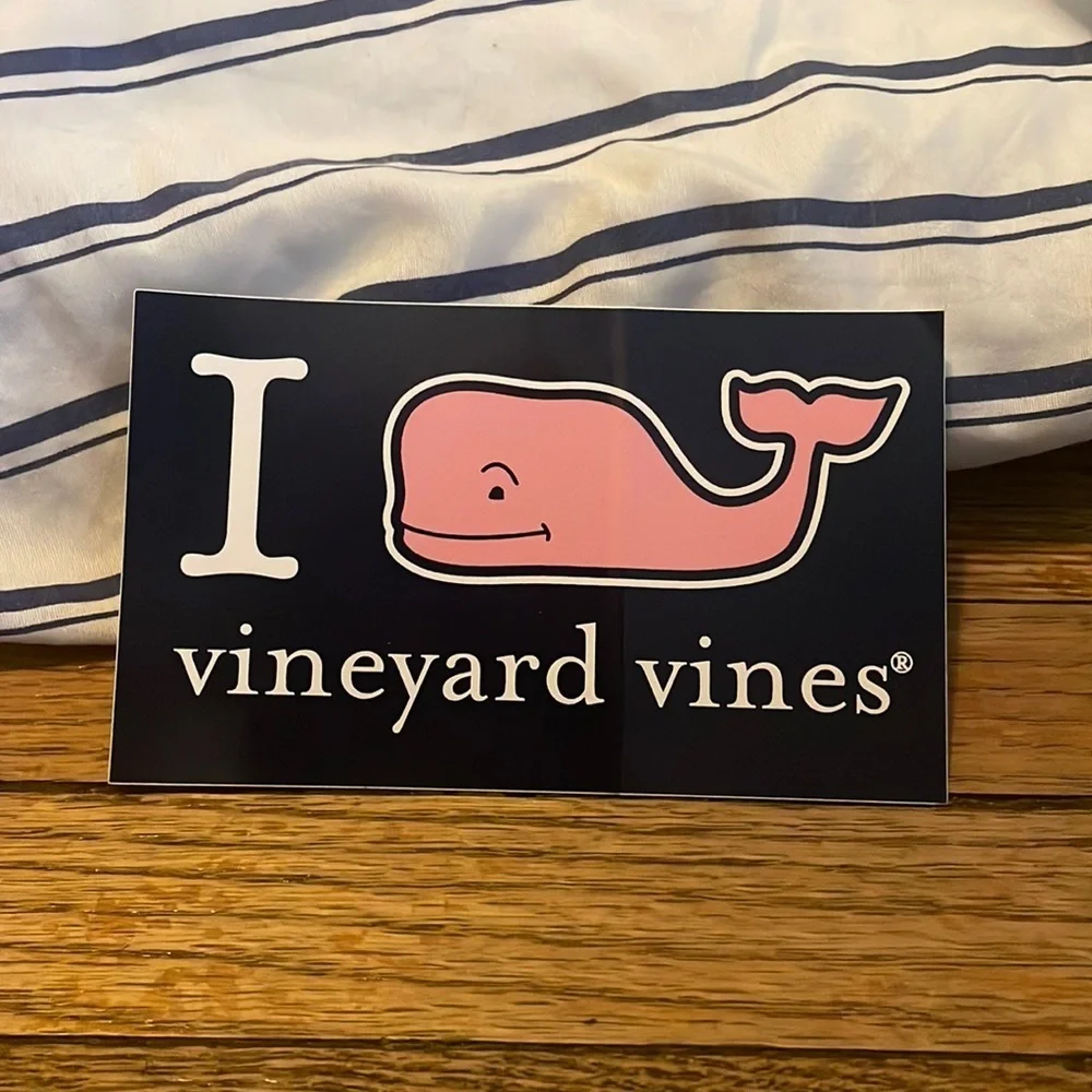 Vineyard vines sticker I love vine yards stickers - Picture 1 of 1
